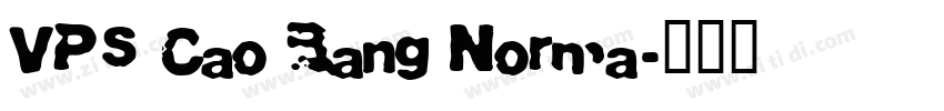VPS Cao Bang Norma字体转换